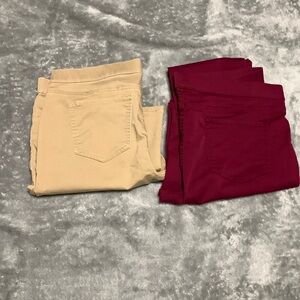 EUC No Boundaries Jeggings (2 pair)